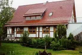 Hausansicht Jugendwaldheim "Wildenstall" Sangershausen