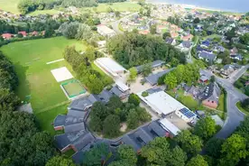 Hausansicht Ferienanlage Schönhagen Brodersby