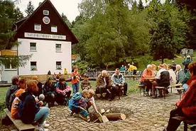 Hausansicht Naturfreunde Steinberghaus Hann. Münden