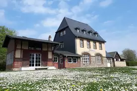 Hausansicht Alter Bahnhof Mülheim Blankenheim