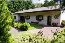 Hausansicht Ferienhaus am Maibüsch Ulmen