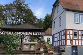 Hausansicht Schullandheim Lützel Biebergemünd