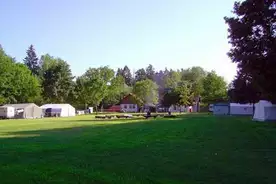 Hausansicht Zeltplatz Sauters/Lindau Weißensberg