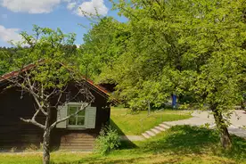 Hausansicht Jugendzeltdorf am Rannasee Wegscheid