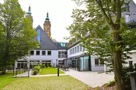 Hausansicht Bildungshäuser der Erzdiözese Bamberg Bad Staffelstein