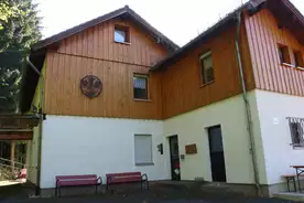 Hausansicht Naturfreundehaus Bärenhäusl Naila