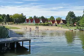 Hausansicht Ferieninsel Tietzowsee Zechlinerhütte
