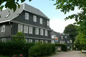 Hausansicht Fabrikhof Böhlen