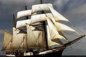 Hausansicht Traditionssegler Fridtjof Nansen Hamburg