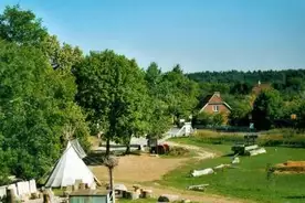 Hausansicht Heuhotel Dargow