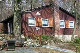 Hausansicht Hütte "Am Hölsterloh" Brilon