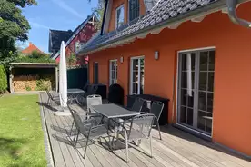 Hausansicht Ferienhaus am Deich in Prerow  Prerow