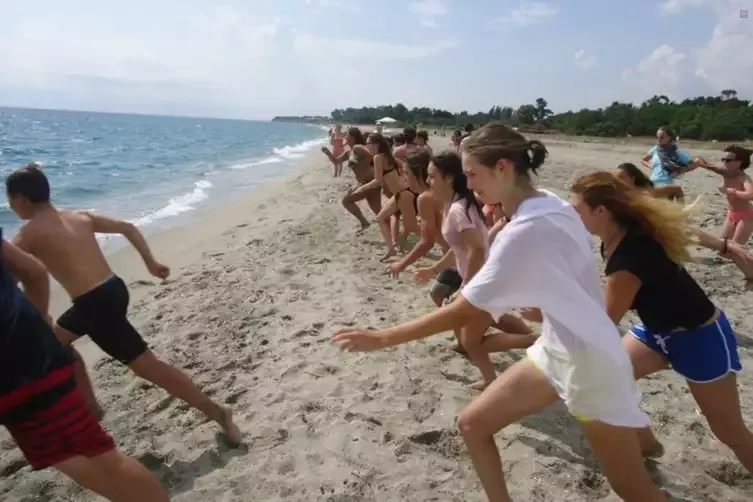 Camp Corse Zeltstadt Auf Dem Camping Olmello Gruppenhausde