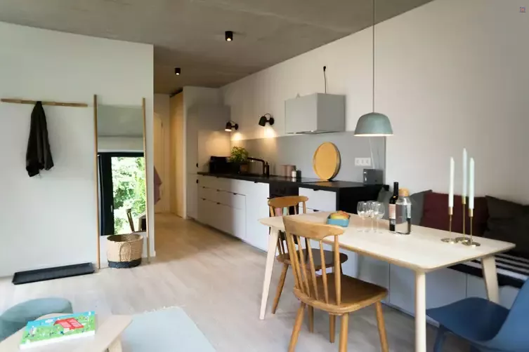 Flunder & Hering Modernes Gruppenhaus für Freunde und Familie direkt am