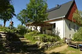 Hausansicht Naturherberge Kammbegegnungen Marienberg