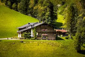 Hausansicht Ferienhaus Maroldenhof Saalbach-Hinterglemm