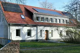 Hausansicht Freizeithaus GroÃ Bademeusel Forst