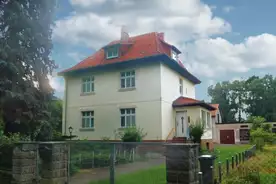 Hausansicht Villa zwischen Wald und Seen  Marienwerder-Ruhlsdorf