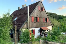 Hausansicht Landhaus HammerbÃ¼hl Egloffstein