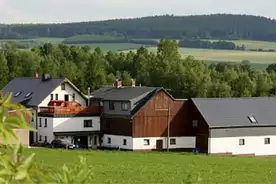 Hausansicht Heidehof Marienberg
