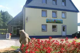 Hausansicht Hostel im Osterzgebirge Altenberg OT Geising