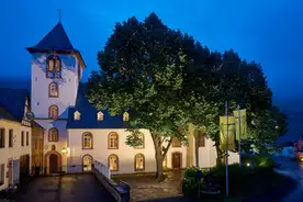 Hausansicht Bleibe in der Alten Kirche Bernkastel-Wehlen