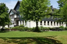 Hausansicht Schullandheim Hammermühle Kronach