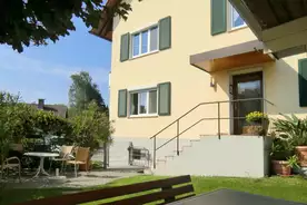 Hausansicht Ferienhaus Thomas Witzigmann â Gruppenurlaub am Bodensee Wasserburg