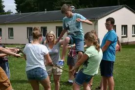 Hausansicht KiEZ "Am Filzteich" Schneeberg