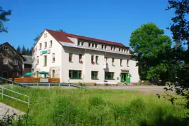 Hausansicht Teichhaus Holzhau Rechenberg-BienenmÃ¼hle