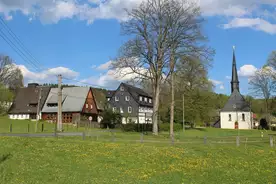 Hausansicht GÃ¤stehaus "Zum guten Hirten" Wohlbach