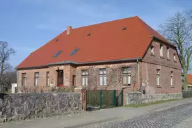 Hausansicht Freizeitheim Pfarrhaus Wanzka Blankensee bei Neustrelitz