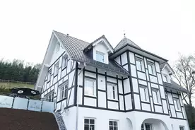 Hausansicht Ferienhaus Kleine Villa Olsberg