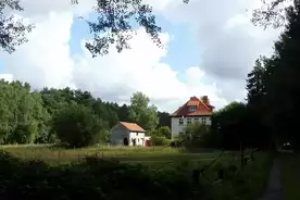 Hausansicht Villa bei den Pferden Marienwerder