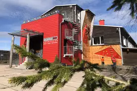 Hausansicht outdoor inn Lodge Sonneberg