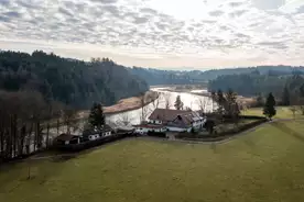 Hausansicht Haus an der Iller Altusried