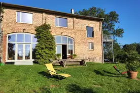 Hausansicht Landhaus Jakob am GroÃen See Nordwestuckermark