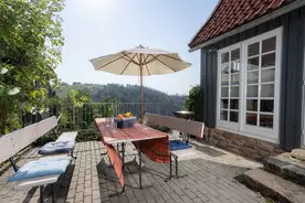 Hausansicht Ferienhaus am Glockenberg Sankt Andreasberg