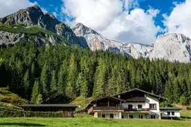 Hausansicht STADLALM am FuÃe des Hochkönig`s Mühlbach am Hochkönig