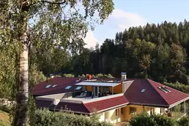 Hausansicht Ferienhaus Lacher Baiersbronn