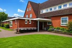 Hausansicht Wildes Amrum Basecamp Amrum