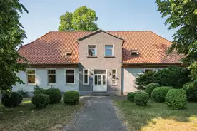 Hausansicht Gruppenhaus Ferienpark Plauer See Alt Schwerin