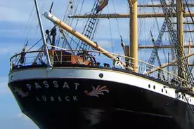 Hausansicht Segelschiff Passat LÃ¼beck