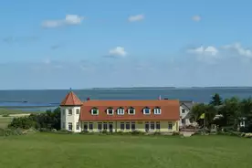 Hausansicht Schullandheim Honigparadies Insel Amrum