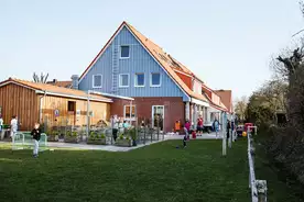 Hausansicht Inselquartier Haus Lemgo Langeoog