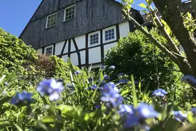 Hausansicht Naturfreundehaus in der Schnat Horn-Bad Meinberg