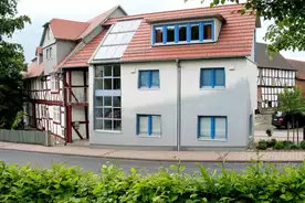 Hausansicht BildungsstÃ¤tte Vogtscher Hof e.V. Felsberg