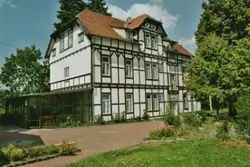 Hausansicht Pension und Appartementhaus Gustav-LÃ¼cke-Stift im Harz Darlingerode