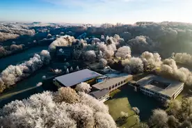 Hausansicht JugendbildungsstÃ¤tte Radevormwald Radevormwald