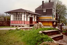 Hausansicht JugendgÃ¤stehaus Bahnhof Garbeck Garbeck